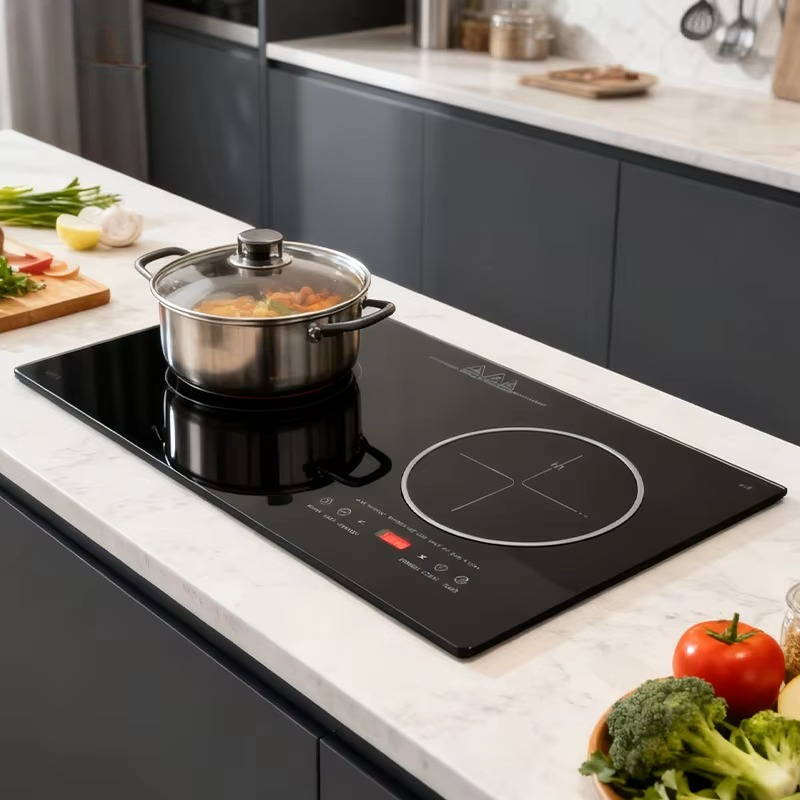 Commercial Kitchen Stove - Новая коммерческая электрическая керамическая плита с