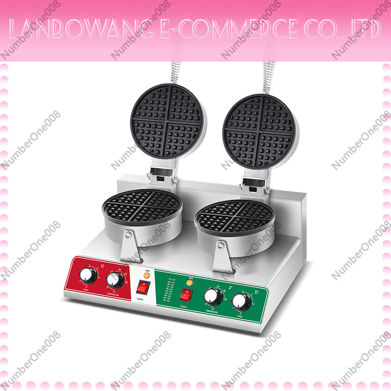 Crepe Maker Griddle - Вращающаяся вафельница-гриль с антипригарным покрытием для