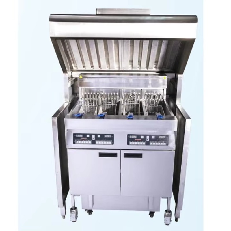 Commercial Kitchen Hood - Коммерческая напольная вытяжка из нержавеющей стали