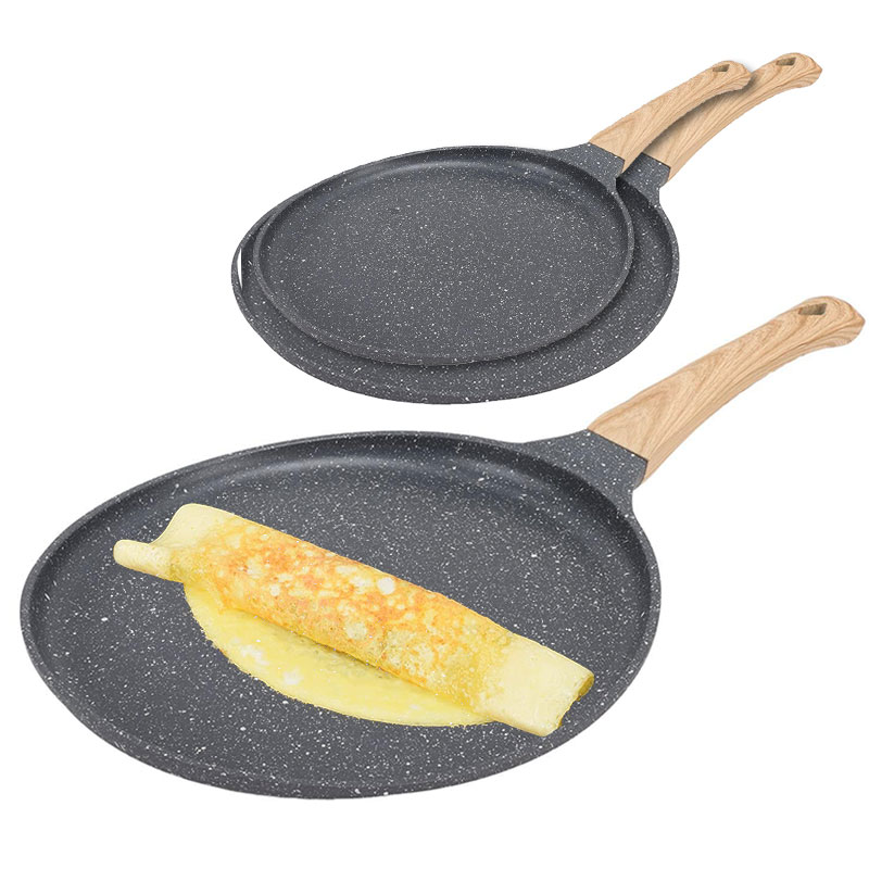 Crepe Maker Griddle - Керамическая сковорода-гриль для яичных оладий 20/24/28
