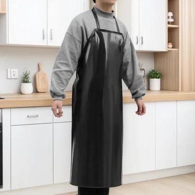 Commercial Kitchen Paint - Черный прочный фартук из ПВХ 110x80