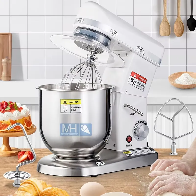 Commercial Kitchen Mixers Dough Mixer - Профессиональный электрический планетарный миксер 3-в-1 для