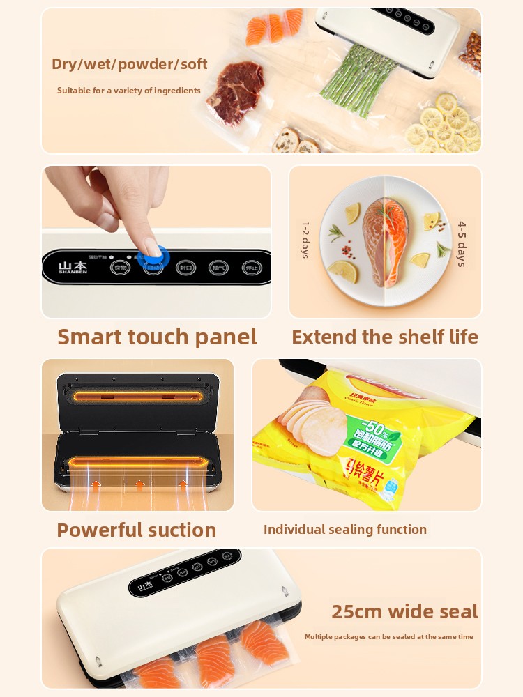 Мини-вакуумный упаковщик: авто – обзор и цена Vacuum Sealer