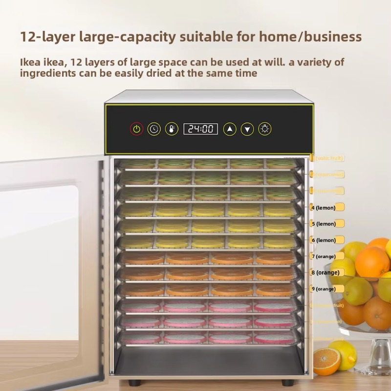 12-уровневая коммерческая и бы – обзор и цена Commercial Food Dehydrator