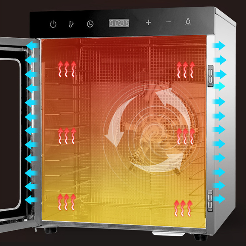 10-слойная машина для обезвожи – обзор и цена Commercial Food Dehydrator