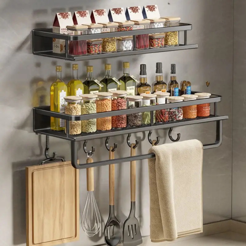 Многофункциональная кухонная с – обзор и цена Commercial Kitchen Wall Shelves
