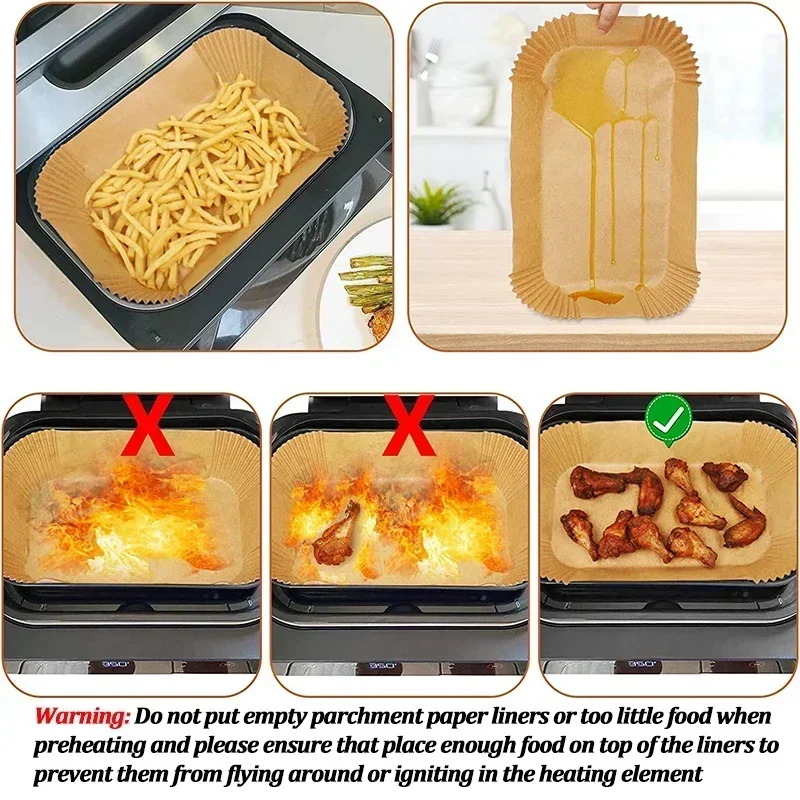 Одноразовая бумага для фритюрн – обзор и цена Commercial Kitchen Pans