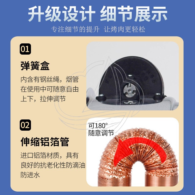 Выдвижной телескопический вытя – обзор и цена Commercial Kitchen Hood Exhaust Fans