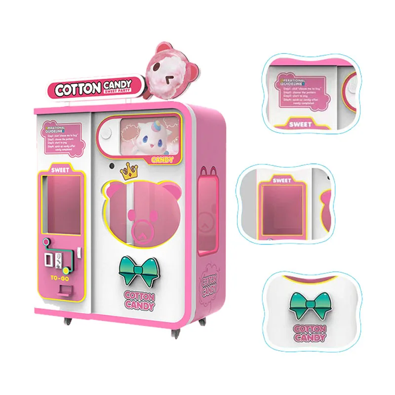 Прямая продажа с фабрики, торг – обзор и цена Candy Floss Machine Commercial