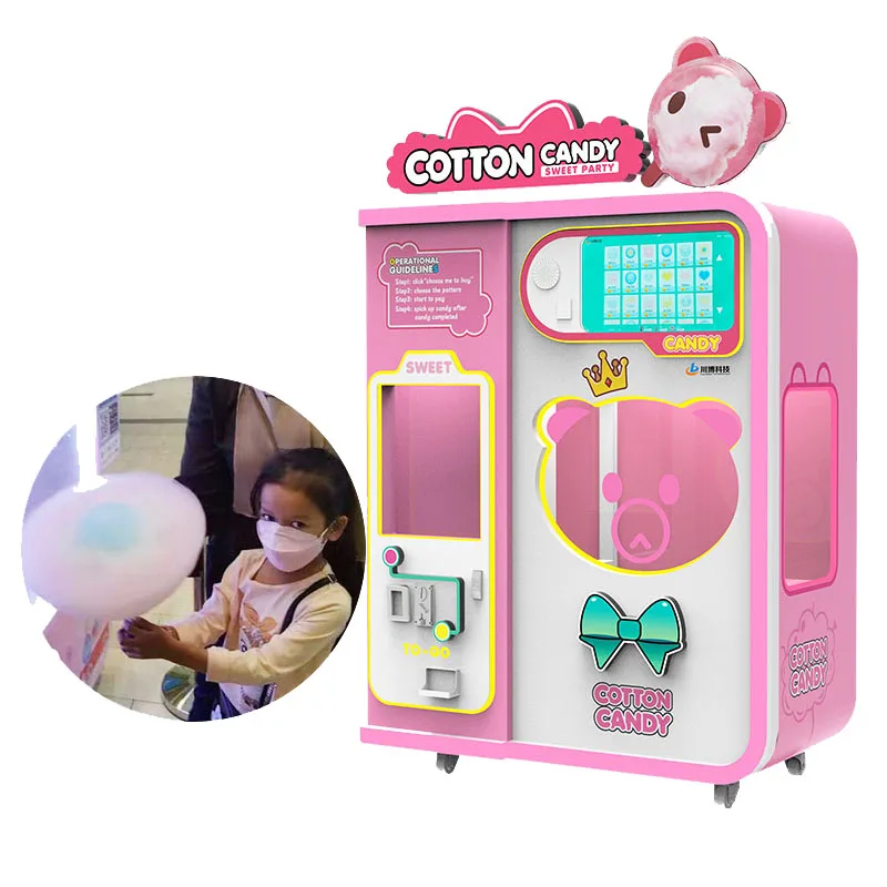 Прямая продажа с фабрики, торг – обзор и цена Candy Floss Machine Commercial
