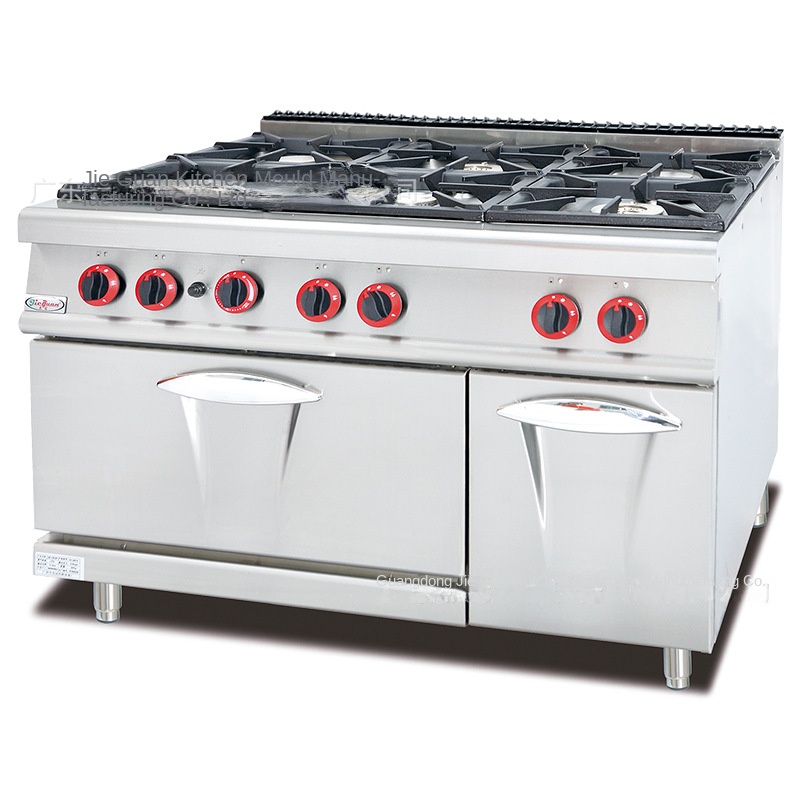 Газовая плита Jie Guan GH-797A – обзор и цена Commercial Kitchen Stove