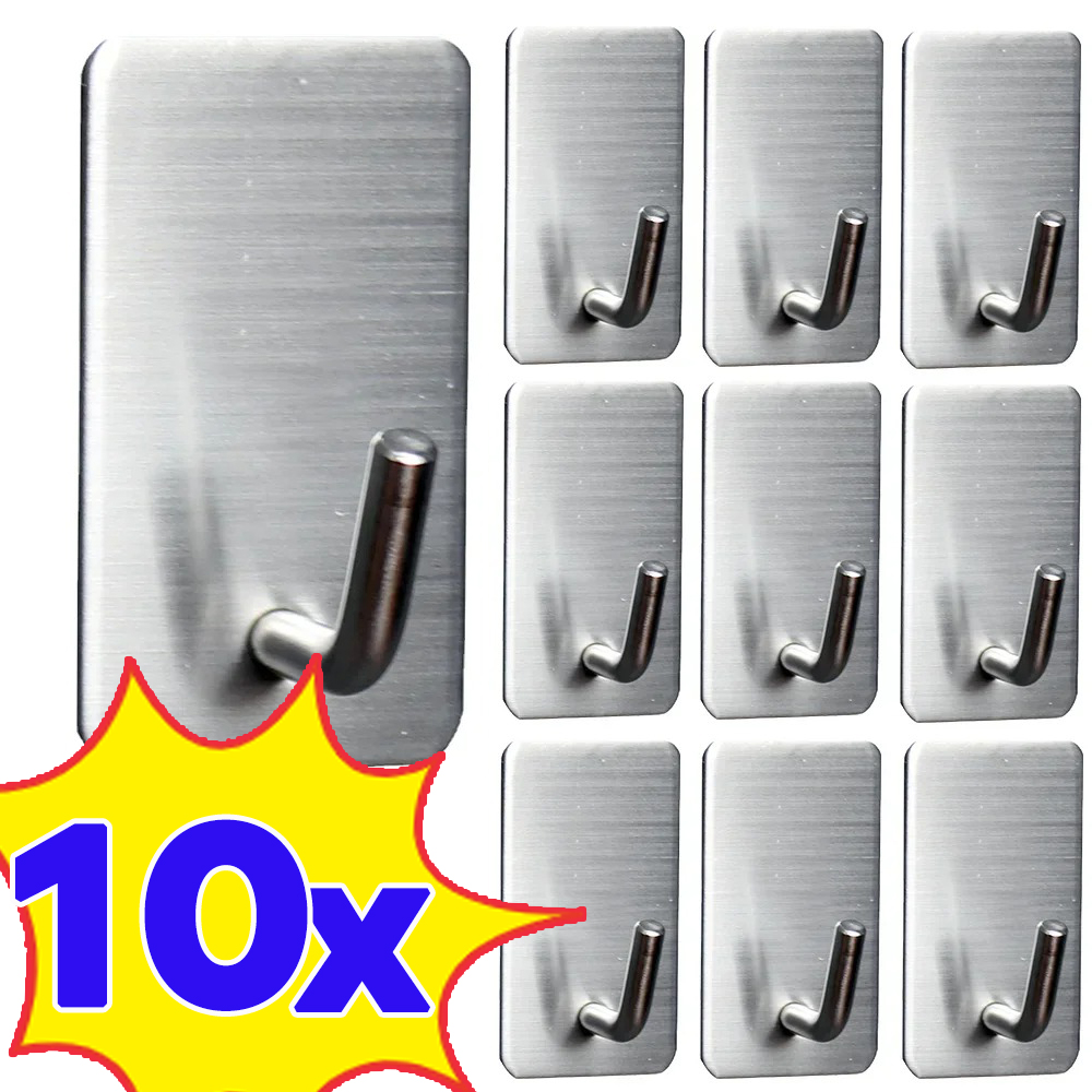 1-10 шт. самоклеящийся крючок  – обзор и цена Commercial Kitchen Wall Shelves