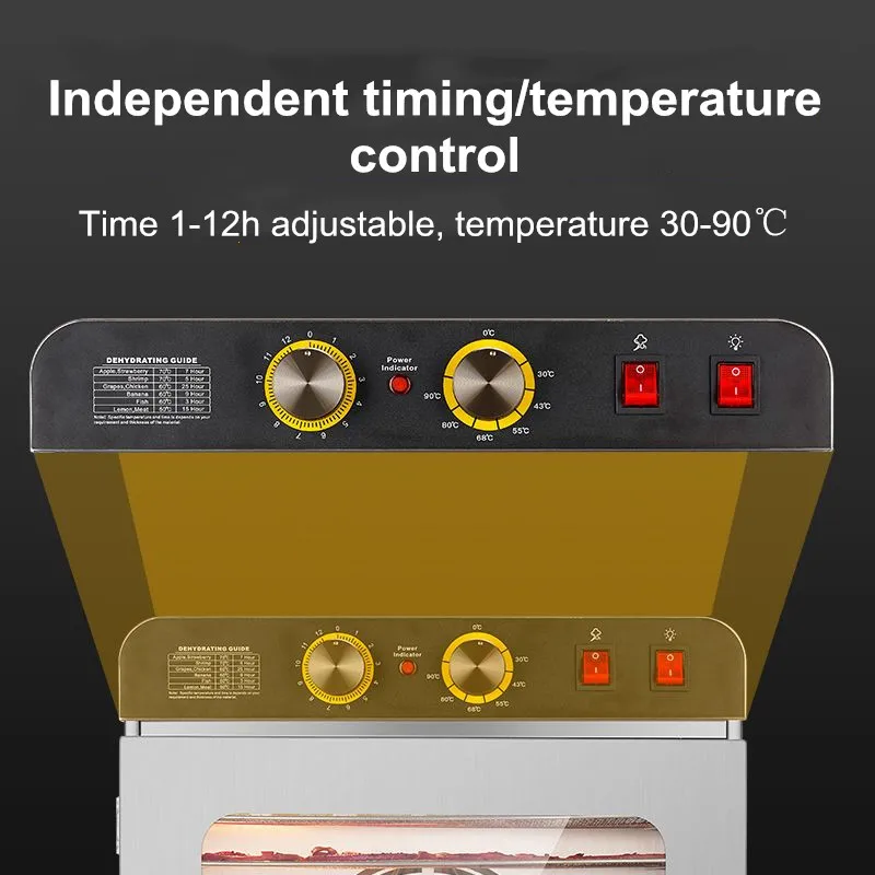 10-слойная машина для обезвожи – обзор и цена Commercial Food Dehydrator