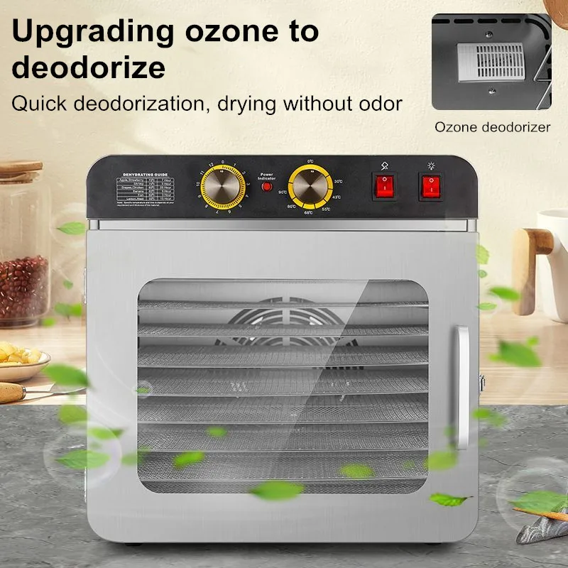 10-слойная машина для обезвожи – обзор и цена Commercial Food Dehydrator