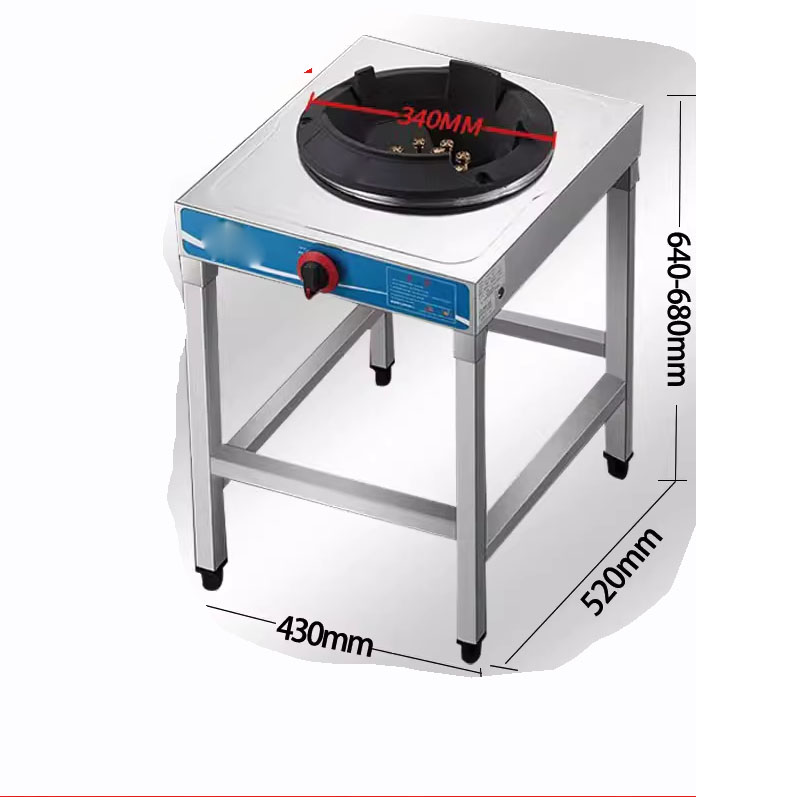 Коммерческая мощная газовая пл – обзор и цена Commercial Kitchen Stove